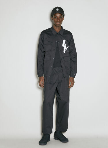 x NE Side Tape Pants Yohji Yamamoto x NE Side Tape Pants Black yoy0154014
