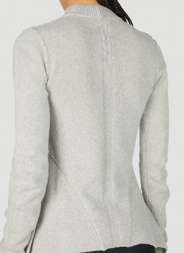 Asymmetrical sweater Rick Owens Asymmetrical sweater Grey ric0253016