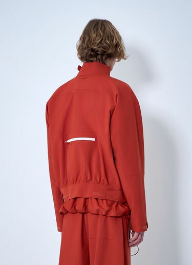 Lacoste Asymmetric Zip Jacket Red lac0164001