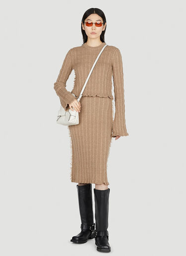 Acne Studios 골지 스웨터 브라운 acn0252021