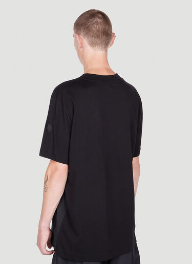 Moncler 徽标印花 T 恤 黑色 mon0151008