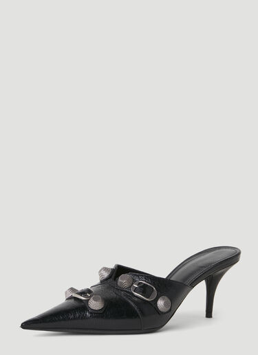 Balenciaga Cagole 中跟穆勒鞋 黑色 bal0251056