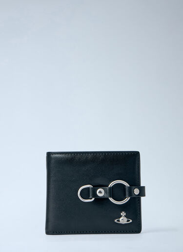 Man. Bondage Billfold Wallet Vivienne Westwood Man. Bondage Billfold Wallet Black vvw0164004
