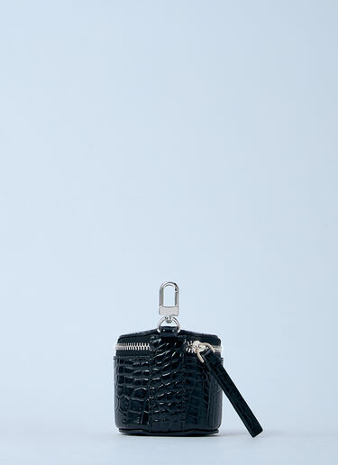 Croc-Embossed Jewelry Box TOTEME Croc-Embossed Jewelry Box Black tot0261032