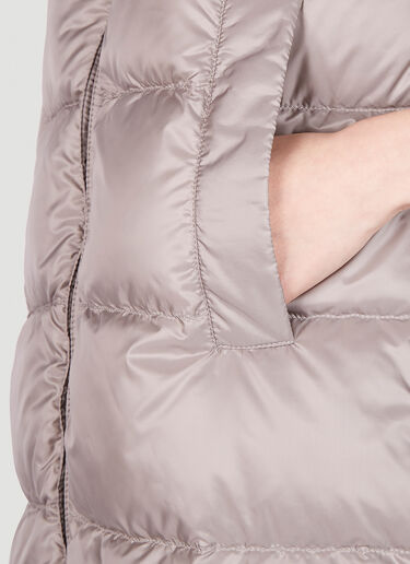 Max Mara Seivi Sleeveless Padded Coat Grey max0251048
