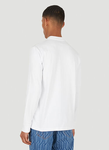 Lack of Guidance Guidance Sport Long Sleeve T-Shirt White log0148011