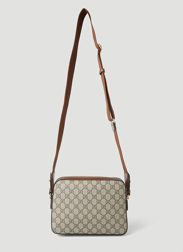 Gucci Interlocking G Supreme Crossbody Bag Beige guc0147196