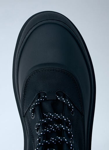 LN-CC® - Moncler: Vera Sheal Ankle Boots - Black Moncler Vera Sheal Ankle Boots Black mon0165002