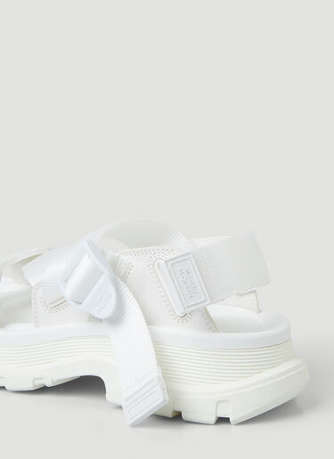 Alexander McQueen Tread-Sole Sandals  White amq0245111