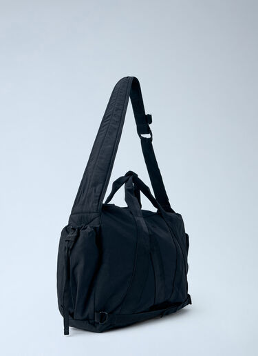LN-CC® - Massimo Osti Studio: Versatile Duffel Bag - Black Massimo Osti Studio Versatile Duffel Bag Black mao0166002