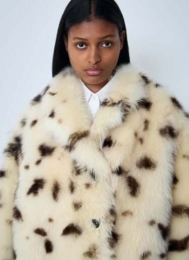 Prada Shearling Coat Black pra0262101