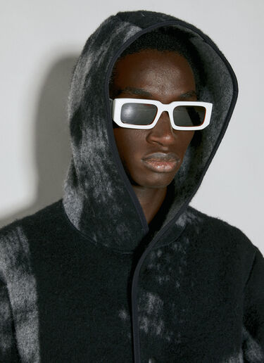 Wool-Blend Jacquard Fleece Jacket Y-3 Wool-Blend Jacquard Fleece Jacket Black yyy0354001