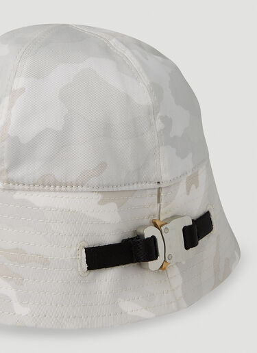 1017 ALYX 9SM Camouflage Bucket Hat Grey aly0152017