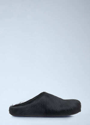 Marni Fussbett Sabot Mules Black mni0259017