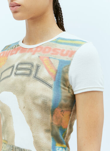 Diesel T-Ele Tシャツ ホワイト dsl0256005