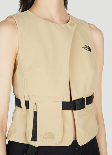 The North Face Black Series City 背心夹克 米色 thn0252005