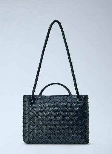 LN-CC® - Bottega Veneta: Medium Andiamo Handbag - Black Bottega Veneta Medium Andiamo Handbag Black bov0255096