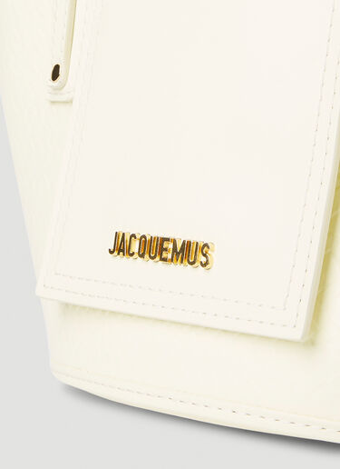 Jacquemus Le Petit Panier Tote Bag White jac0251086