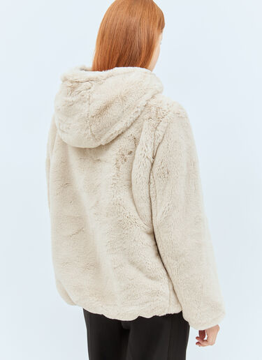 Max Mara Reversible Technical Canvas Jacket Beige max0257053