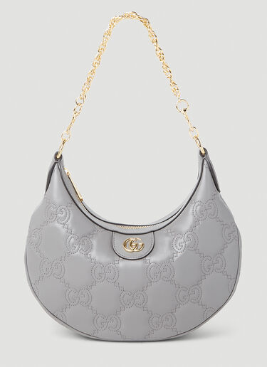 Gucci GG Matelassé Shoulder Bag Grey guc0253192