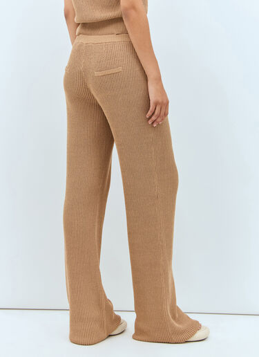 Aries Knit Pants Aya Muse Aries Knit Pants Brown aym0257007