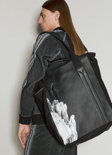 Y-3 Graphic Print Tote Bag Black yyy0356019