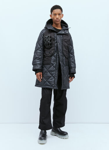 Junya Watanabe キルティングリップストップジャケット ブラック jwn0154001