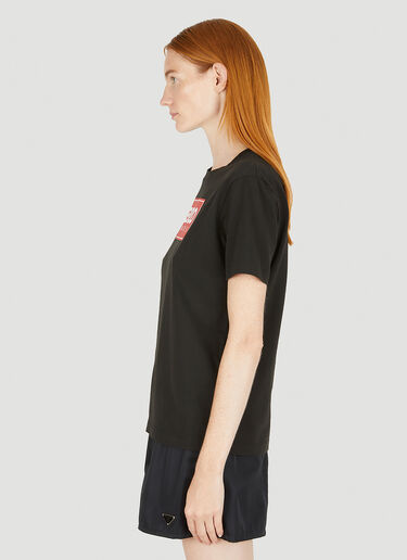 Kenzo ロゴプリントTシャツ ブラック knz0250024