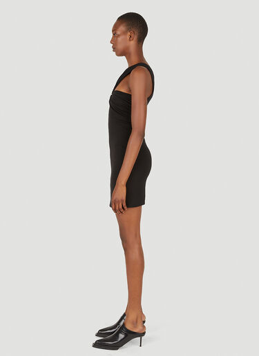 Asymmetric Mini Dress 1017 ALYX 9SM Asymmetric Mini Dress Black aly0250005