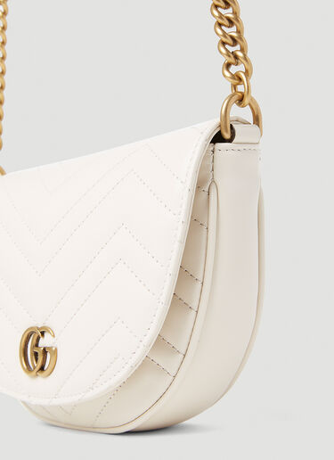 Gucci GG 마몽트 숄더백 화이트 guc0253248
