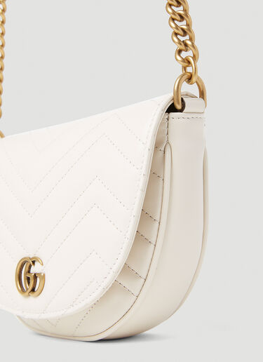 Gucci GG Marmont Shoulder Bag White guc0253248