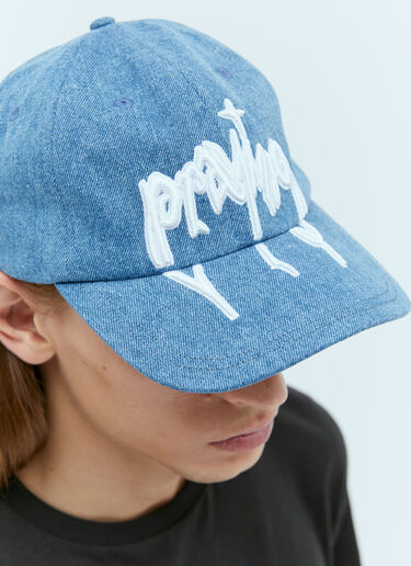 Praying Demon Baseball Cap Blue pry0354019