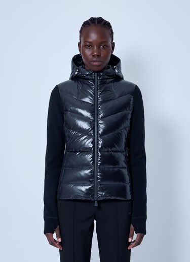Moncler Grenoble Hooded Quilted Down Vest Black mog0265015