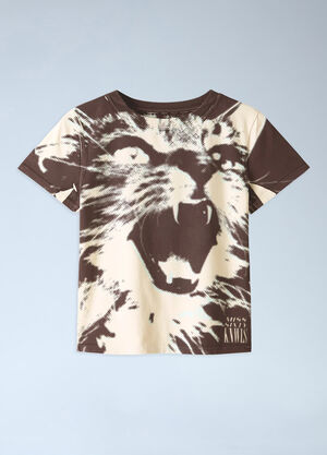Miss Sixty x KNWLS Printed T-Shirt Brown msk0263020