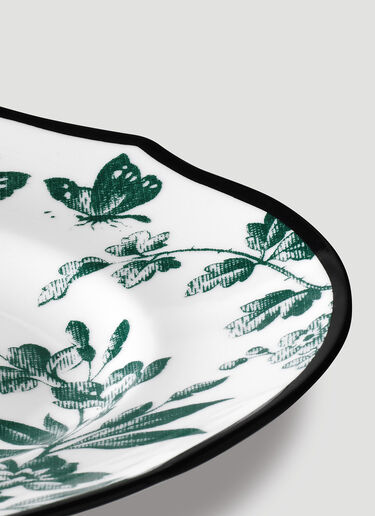 Gucci Herbarium Hors D'oeuvre Plate Green wps0638367