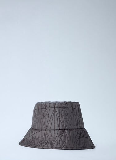 Moncler x Rick Owens Quilted Bucket Hat Grey mcs0363030
