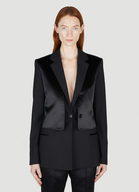 Helmut Lang Cut Out Blazer Black hlm0253003