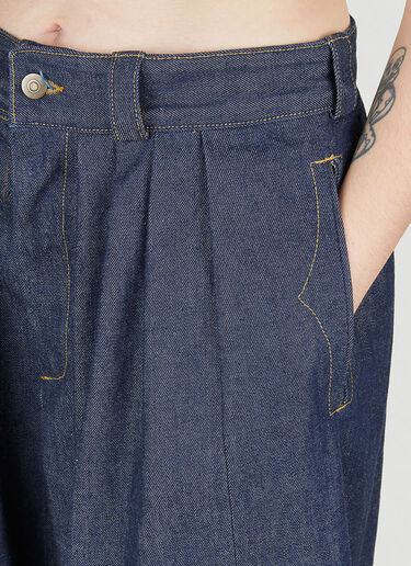 Pleated Jeans Maison Margiela Pleated Jeans Blue mla0250006