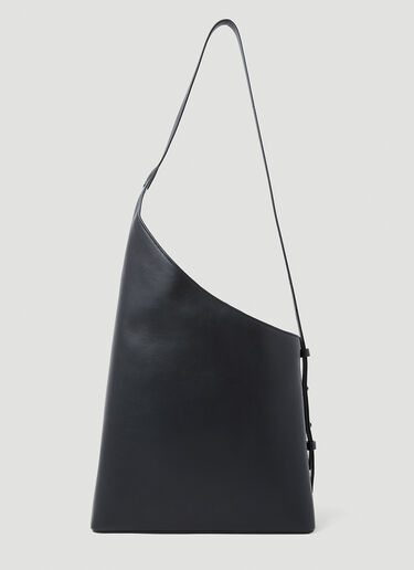 Aesther Ekme Demi Lune Shoulder Bag in Black