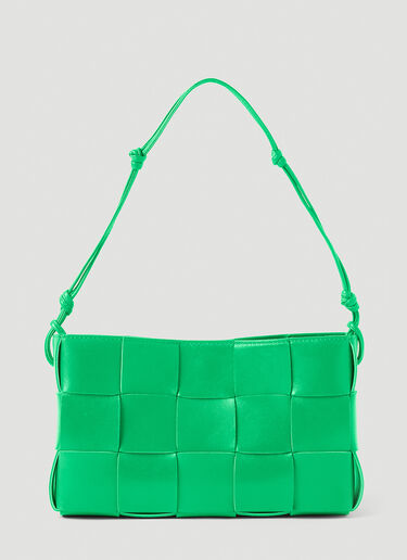 Bottega Veneta Intreccio Shoulder Bag Green bov0251058