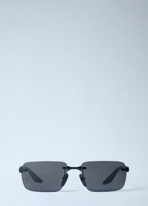Prada Linea Rossa PS C52S Square Sunglasses Black lpl0366004