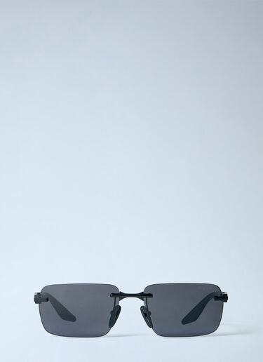 LN-CC® - Prada Linea Rossa: PS C52S Square Sunglasses - Black Prada Linea Rossa PS C52S Square Sunglasses Black lpl0366004