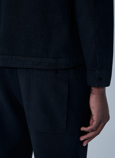 Logo Patch Shirt Stone Island Logo Patch Shirt Black sto0164041