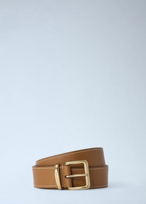 Miu Miu Leather Belt Brown miu0265029