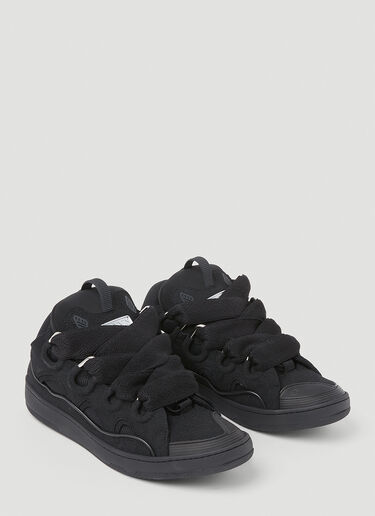 Lanvin Curb Low-Top Sneakers Black lnv0153020
