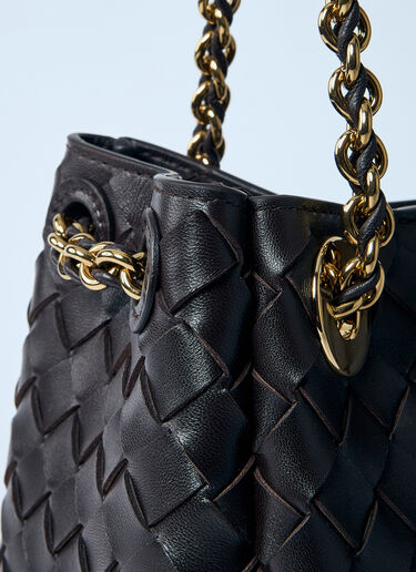 Bottega Veneta 스몰 패러슈트 체인 숄더백 브라운 bov0259048