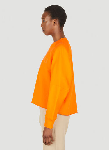Y-3 ロゴスウェットシャツ オレンジ yyy0249016