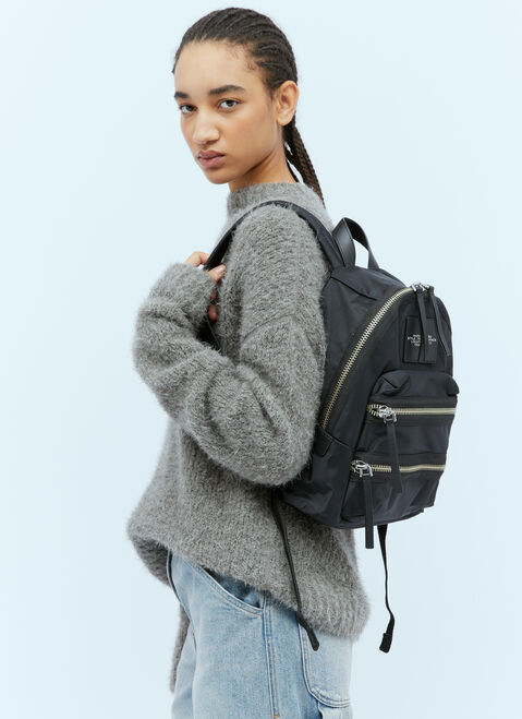 Marc Jacobs Biker Nylon Medium Backpack Black mcj0254011