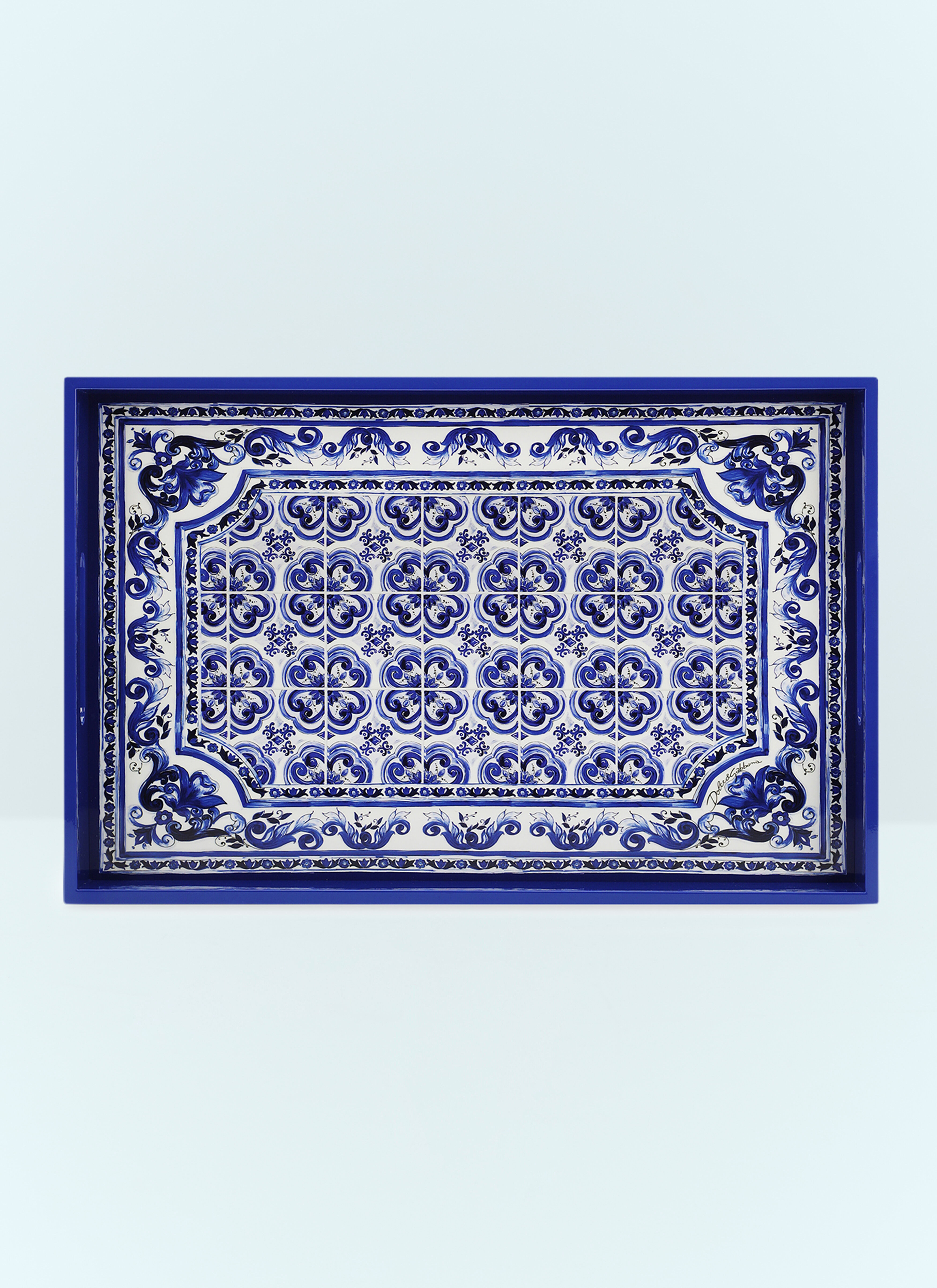 Dolce & Gabbana Casa Blu Mediterraneo Tray Blue wps0691218