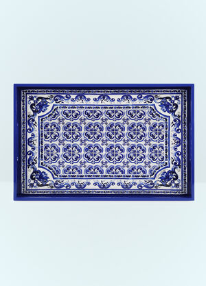 Dolce & Gabbana Casa Blu Mediterraneo Tray Blue wps0691218